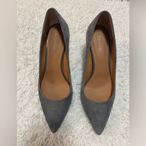 Suede Calvin Klein Pumps
